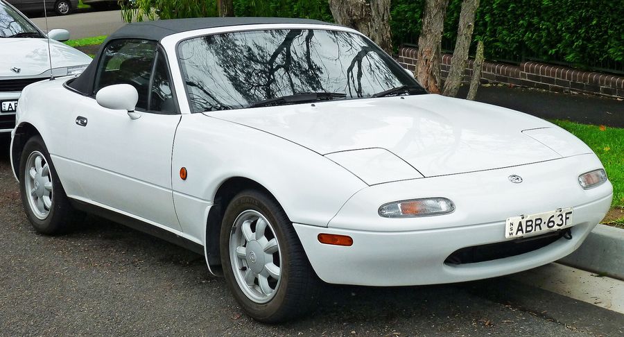 Mazda Eunos Roadster bought in Farnham
